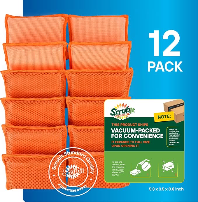 SCRUBIT Reusable Sponges for Dishes - Image 2