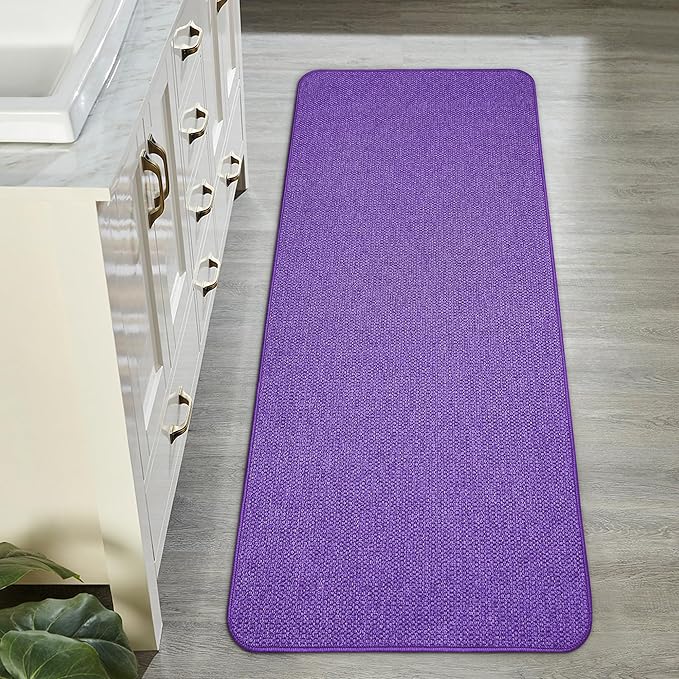 Bath Mat, Ultra Thin Bathroom Runner Rugs, Large Bath Mats by BosapDirect