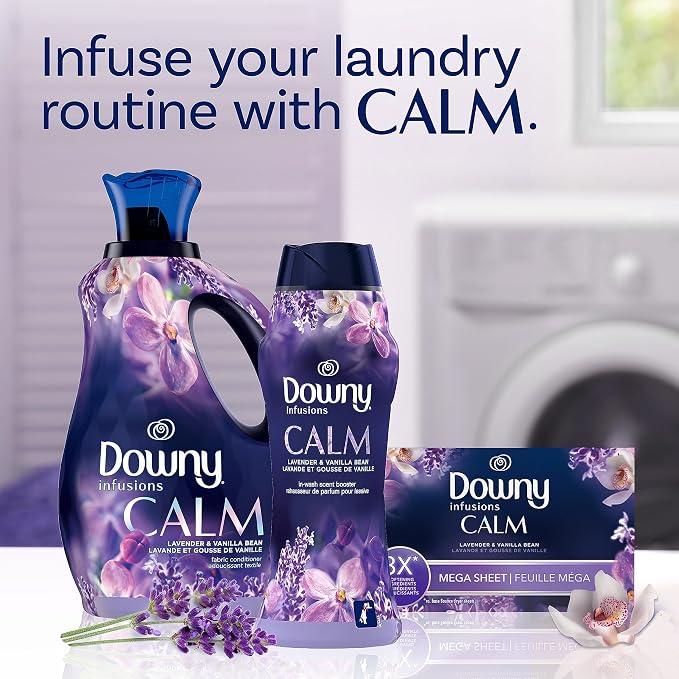 Downy Infusions In-Wash Laundry Scent Booster Beads, Soothing Lavender and - Image 9