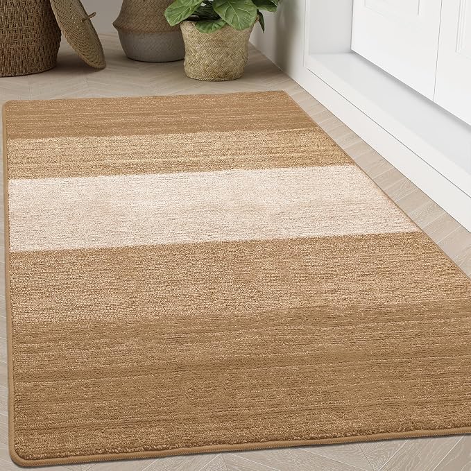 Kitinjoy Indoor Outdoor Door Mat, 71x47 Non-Slip Absorbent Dirt Trapper by Kitinjoy