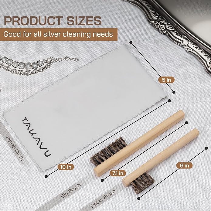 TAKAVU Horsehair Detail Brush Set - Image 3