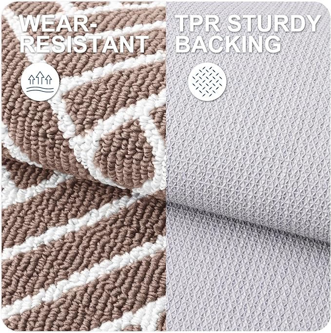 OLANLY Indoor Door Mat, 40x32 Inch, Dirt Resistant and Absorbent, Non-Slip - Image 3