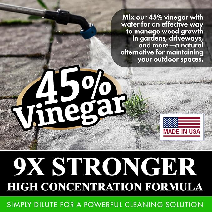 Nature's Freedom 45% Concentrated Vinegar, 1 Gallon - Image 8