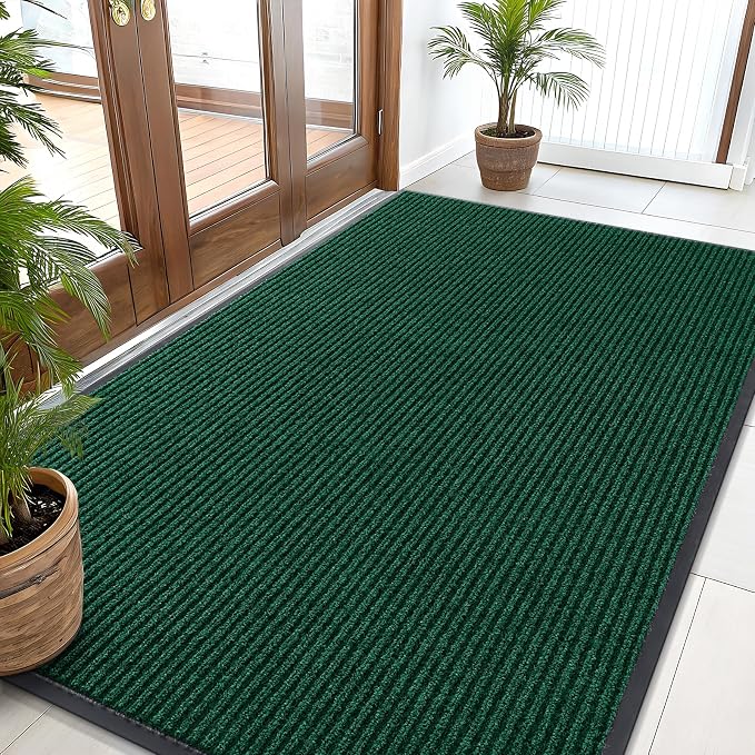OLANLY Front Door Mat Indoor Outdoor Entrance, Waterproof Heavy Duty Doormat by OLANLY