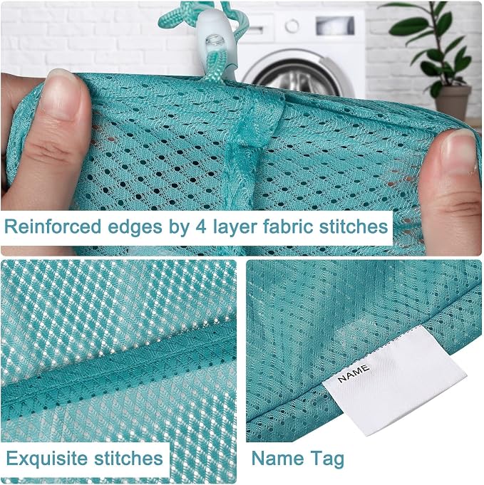Polecasa Heavy Duty Diamond Large Mesh Laundry Bag - Image 4