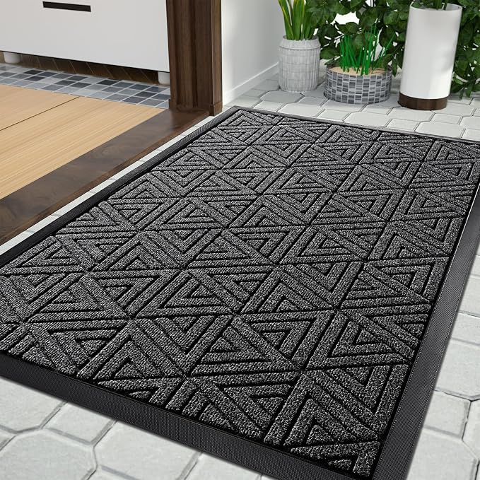 Yimobra Large Door Mat 36x24, All-Weather Waterproof Non-Slip Welcome Matt by Yimobra