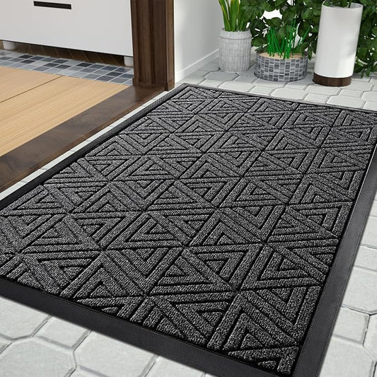 Yimobra Large Door Mat 36x24, All-Weather Waterproof Non-Slip Welcome Matt by Yimobra