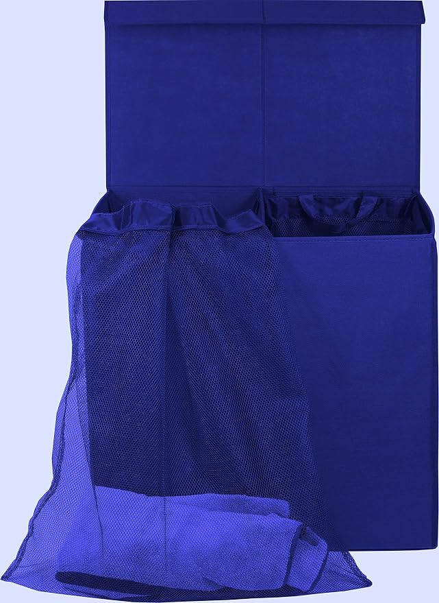 Simple Houseware Double Laundry Hamper - Image 4