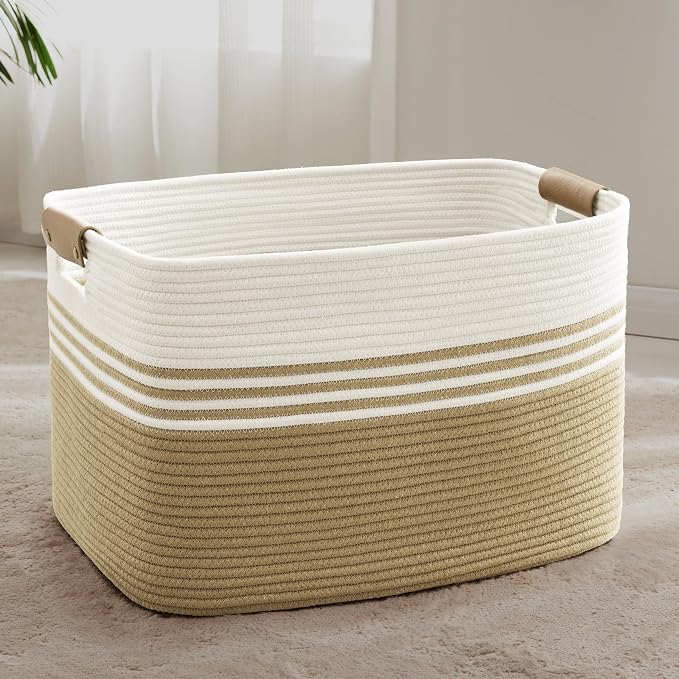 86L Extra Large Laundry Basket by ELEVATEDELEGANCETIMELESSSTYLE