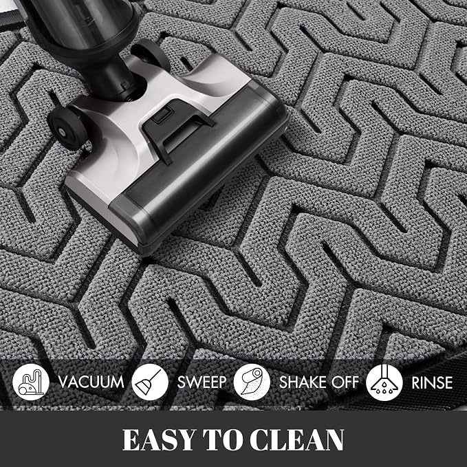 Yimobra 72x24 Indoor Outdoor Runner Rug, Heavy-Duty Waterproof Entrance Mat - Image 5
