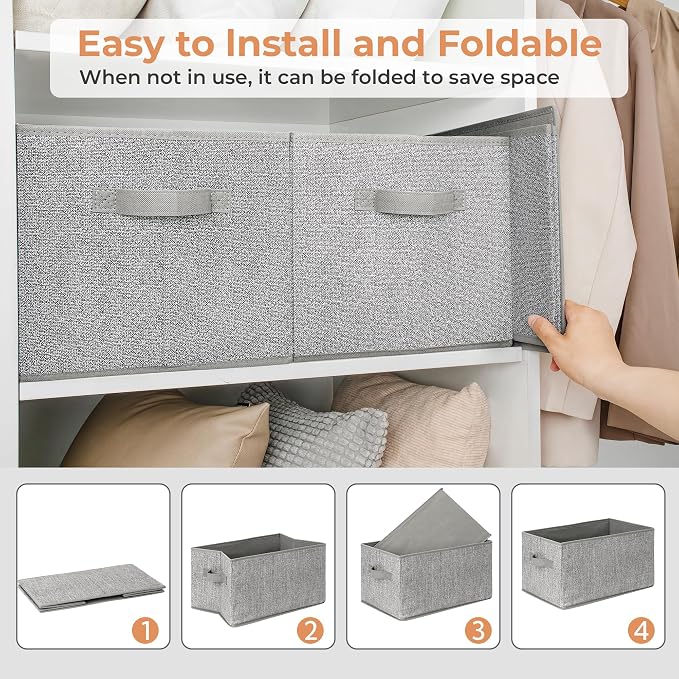 GRANNY SAYS Closet Storage Bins, Storage Baskets - Image 5