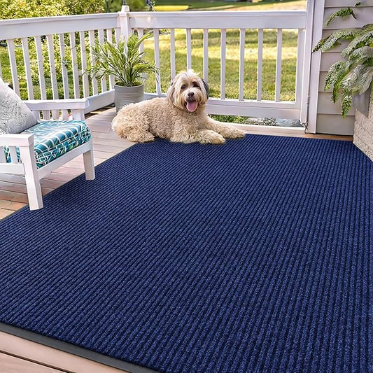 OLANLY Front Door Mat Indoor Outdoor Entrance, Waterproof Heavy Duty Doormat by OLANLY
