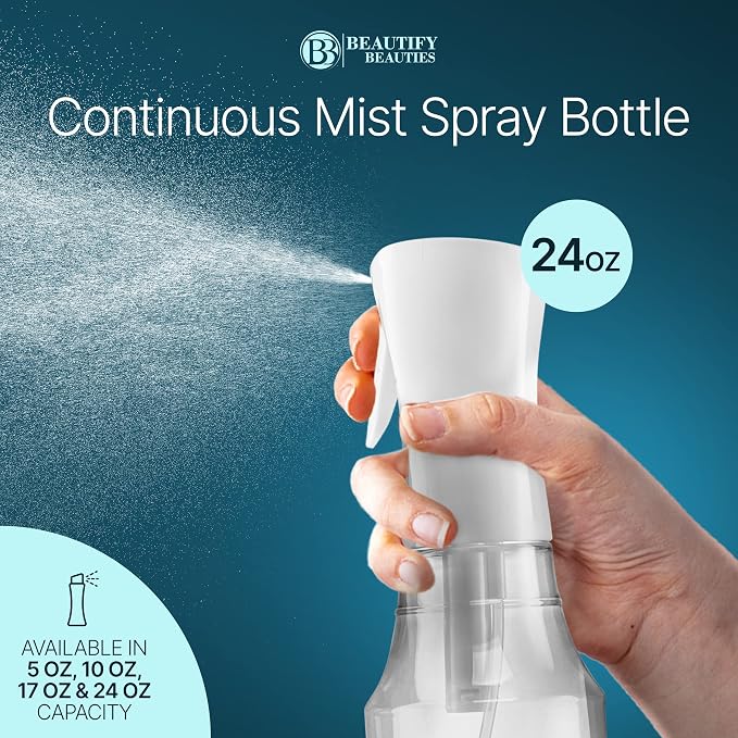 BeautifyBeauties Spray Bottle For Hair – Continuous Mister Spray Bottle for - Image 7