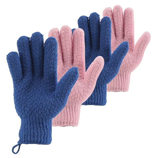 Bath Exfoliating Gloves Scrub by cleedy