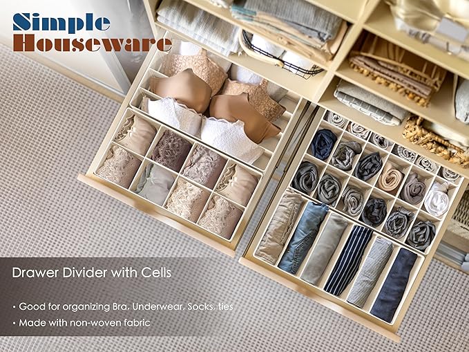 Simple Houseware 4-Pack Drawer Organizer Set - Image 6
