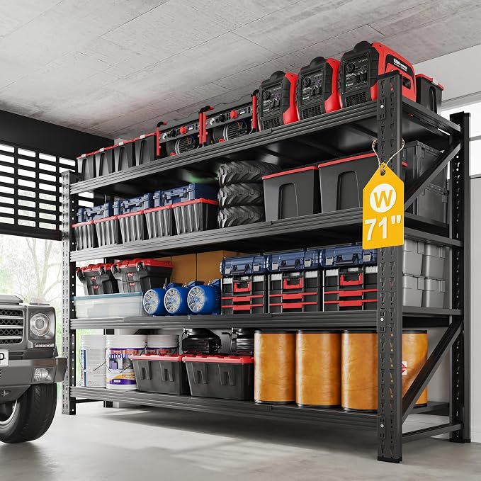 5000LBS Metal Steel Storage Shelves by Fesbos