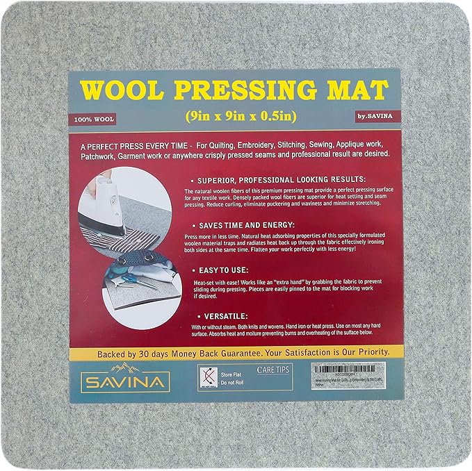 Wool Pressing Mat by SAVINA