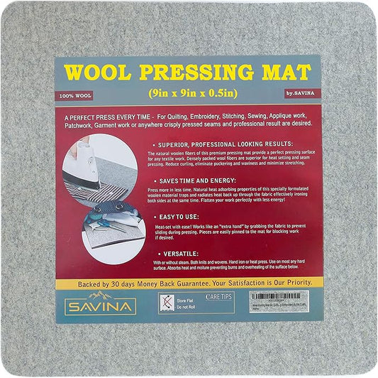 Wool Pressing Mat by SAVINA