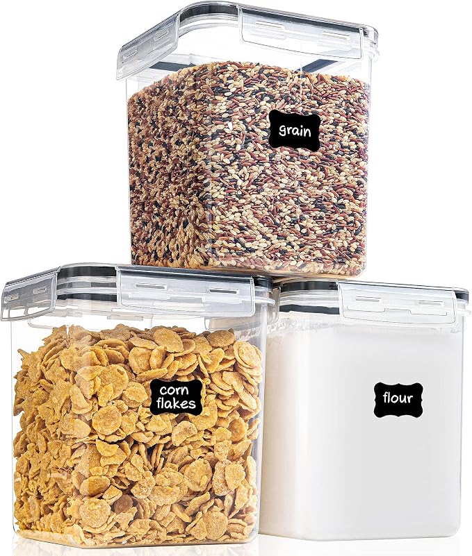 Medium Food Storage Containers by PANTRYSTAR