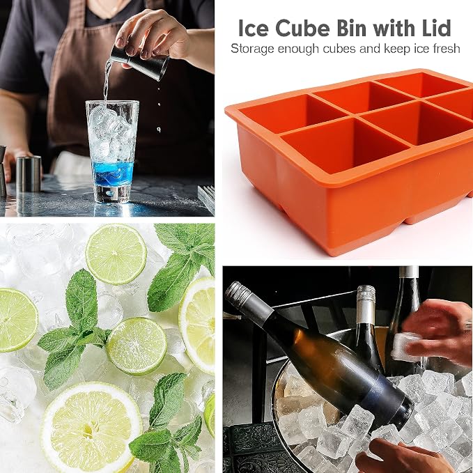 Silicone Ice Cube Trays 3 Pack - Image 6