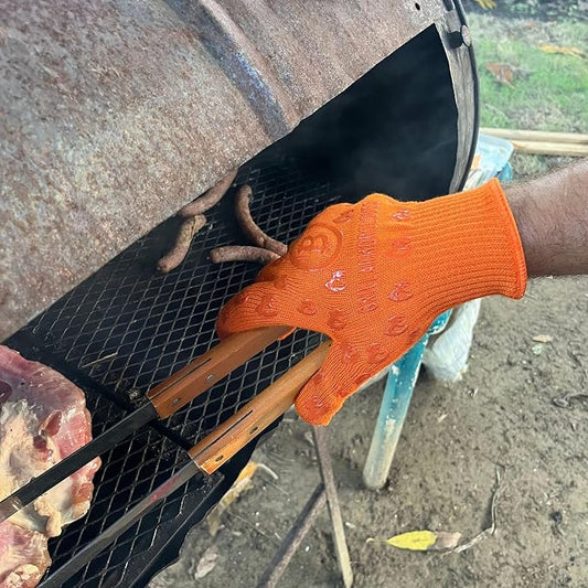 Grill Armor Oven Gloves 932°F Extreme Heat & Cut Resistant Oven Mitts - Image 2