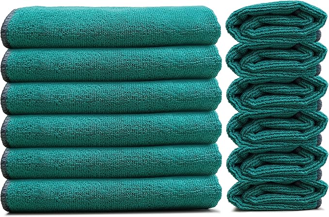 EvaClean Premium Microfiber Cleaning Cloth 16"x16" - Image 2