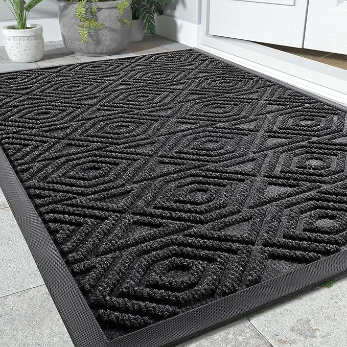 Yimobra Door Mat, Outdoor Indoor Entrance Welcome Mat, Heavy Entry Front Door - Image 9