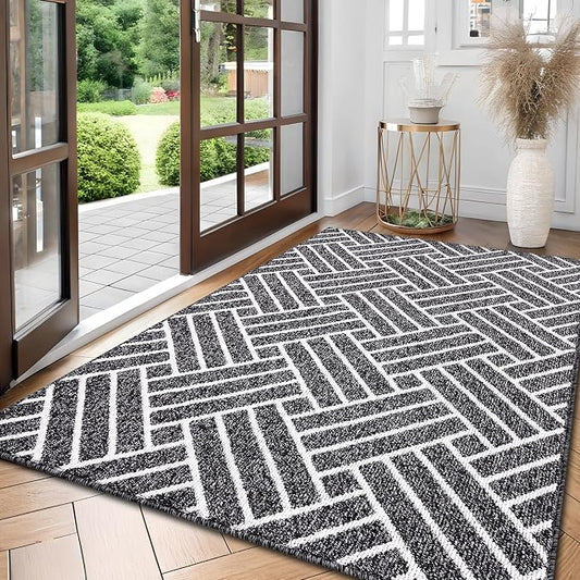 OLANLY Large Indoor Door Mat, 71x47 Inch, Dirt Resistant and Absorbent by OLANLY
