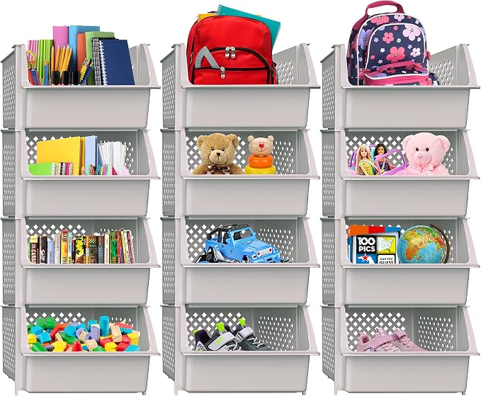 Skywin TidyFriend Stackable Storage Bins by Skywin