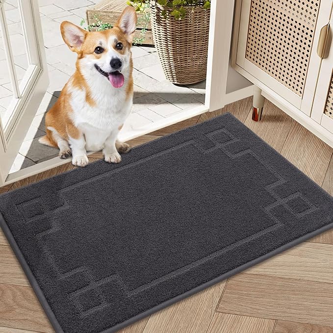 BEQHAUSE Door Mat 20" x 32", Non-Slip Door Mats Indoor Entryway Rugs Washable by BEQHAUSE