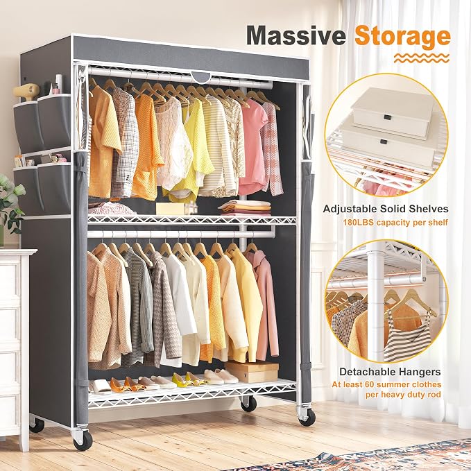 Raybee Heavy Duty Clothes Rack - Image 7