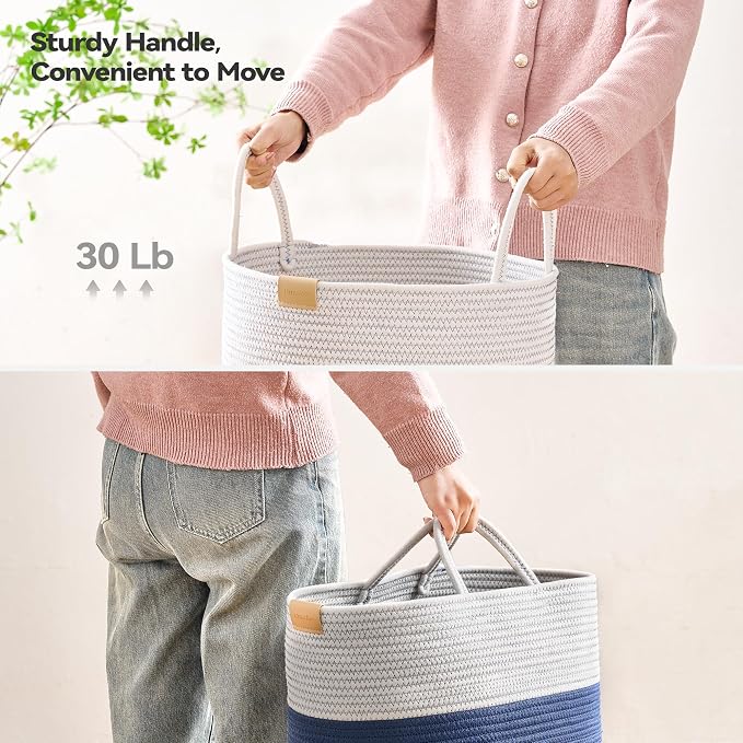 Laundry Hamper 75L, Large Laundry Basket - Image 4