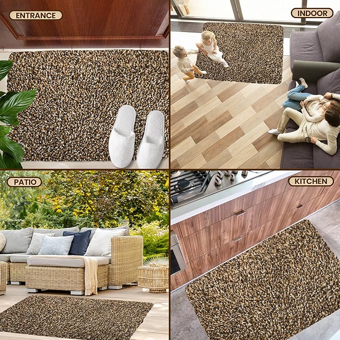 Premium Microfiber Indoor Door Mat – 24"x36" Washable Entry Mat, Waterproof - Image 7
