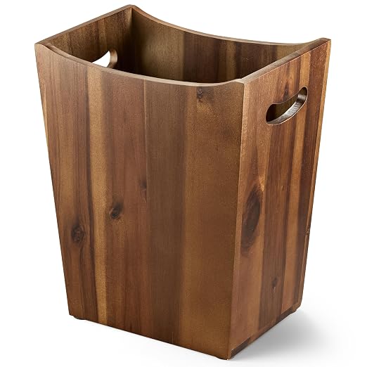 2 Gallons Rectangular Wastebaskets by TIDITA