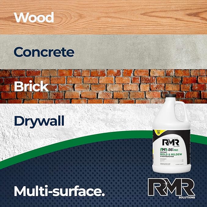 RMR-86 Pro Contractor Grade Mold Stain & Mildew Stain Remover Cleaning Solution - Image 6