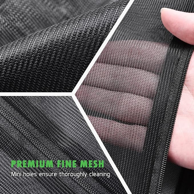 2 Pack Mesh Laundry Bags 24 x 32 inch Laundry Garment Bag Mesh Large Lingerie - Image 3