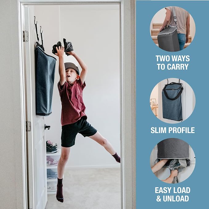 CleverMade Convertible Laundry Hamper Bag - Image 4