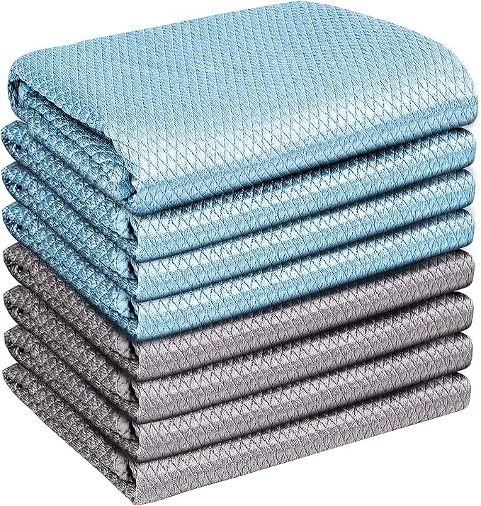 Streak Free Miracle Cleaning Cloths Easy Clean Nanoscale, Microfiber Polishing by AirlabStudio