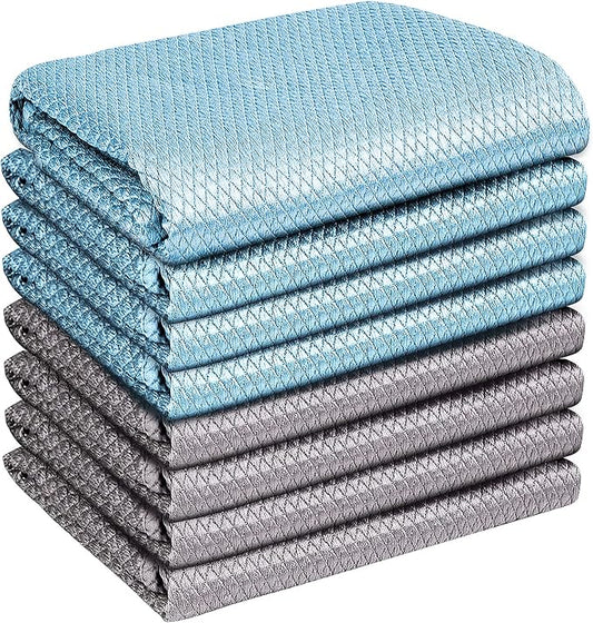 Streak Free Miracle Cleaning Cloths Easy Clean Nanoscale, Microfiber Polishing by AirlabStudio