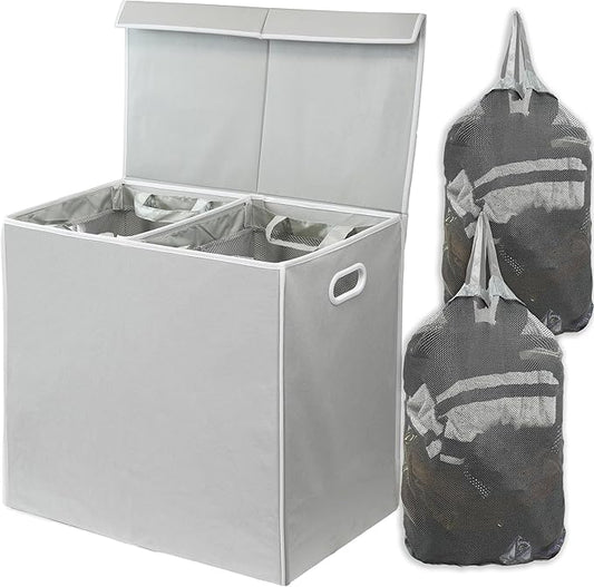 Simple Houseware Double Laundry Hamper by SimpleHouseware