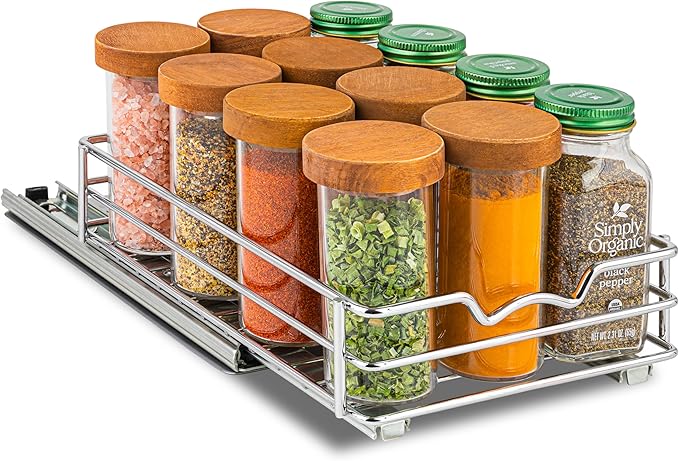 Pull Out Cabinet Organizer for Spices, Cans by HOLDN%E2%80%99STORAGE