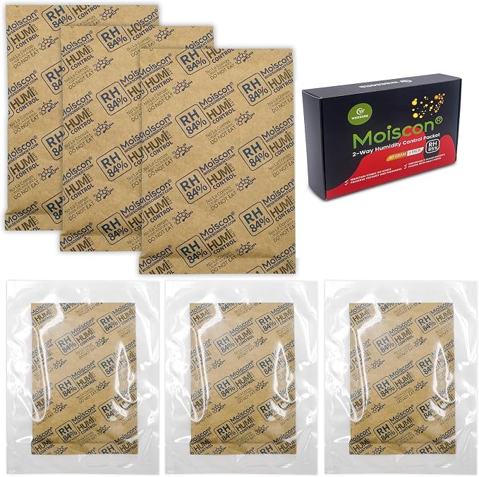85% Two-Way Humidity Control Packs, 60 Gram 5 Pack by Wisesorb