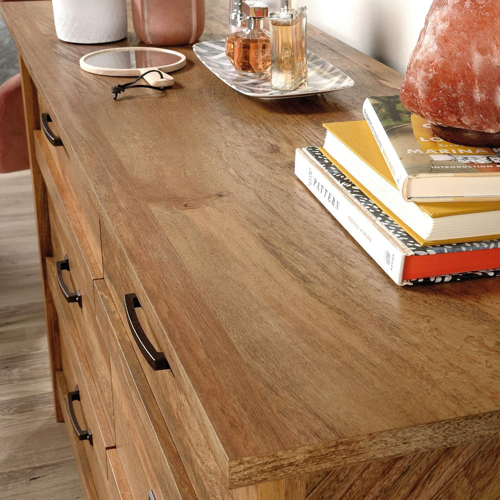 Sauder Cannery Bridge 6 Drawer Dresser Bedroom Dresser Chest of Drawers Woode...