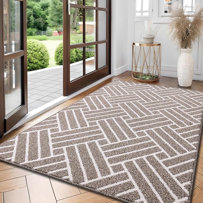 OLANLY Large Indoor Door Mat, 71x47 Inch, Dirt Resistant and Absorbent by OLANLY