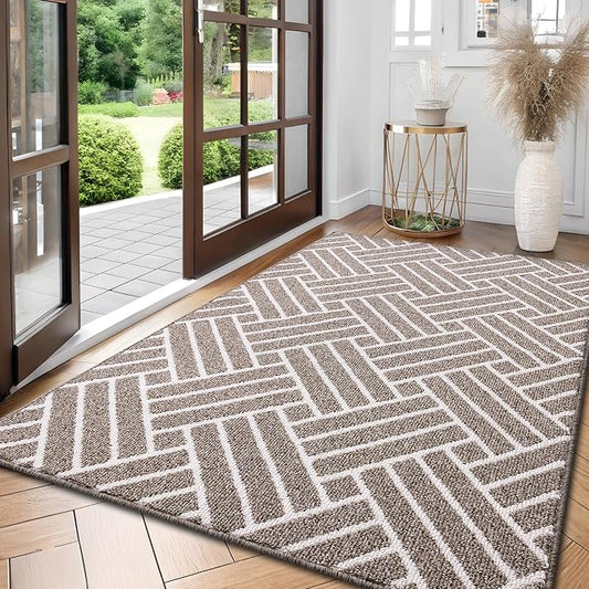 OLANLY Large Indoor Door Mat, 71x47 Inch, Dirt Resistant and Absorbent by OLANLY