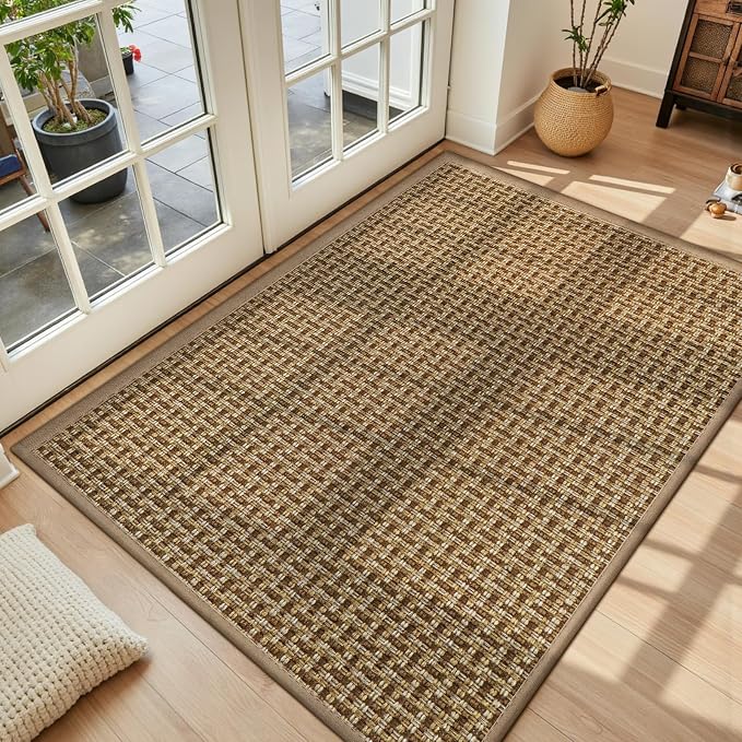 LEKEEPGO Door Mat Indoor Entrance 36"x59", Absorbent Indoor Door Mat Large by LEKEEPGO