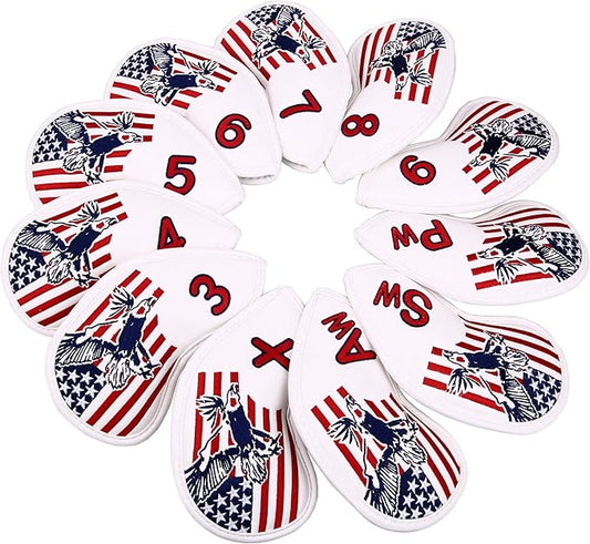 USA Flag and Eagle Golf Driver/Fairway Wood/Hybrid/Iron/Mallet Putter/Blade by Unknown