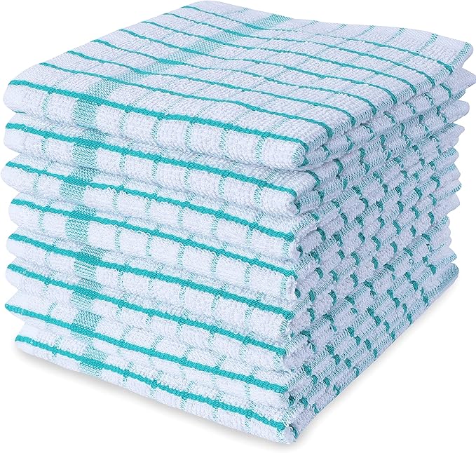 AMOUR INFINI Kitchen Dish Cloths Set of 8 by AmourInfini