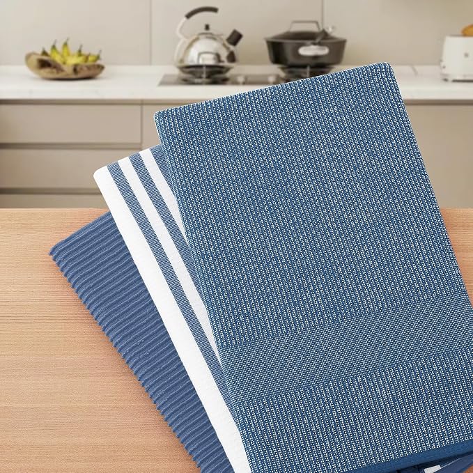 Homaxy Premium Kitchen Towels, Large Cotton 380 GSM Kitchen Hand Towels - Image 7