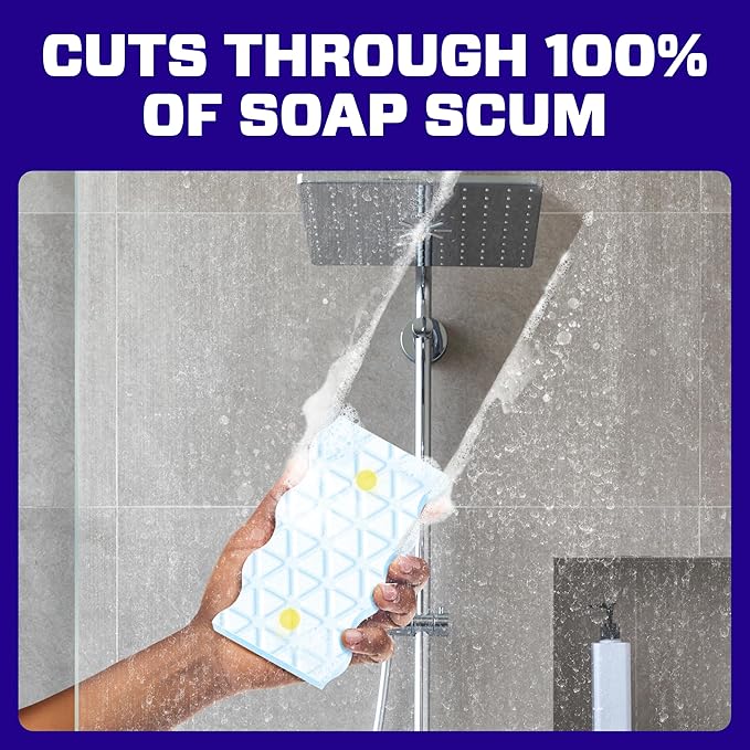 Mr. Clean Magic Eraser Sponge, Bathroom Cleaner, Soap Scum Shower & Tub Cleaner - Image 6